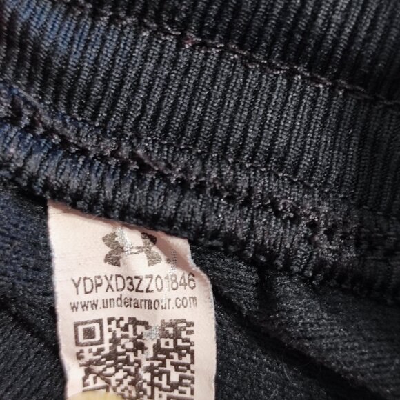 Under Armour sweatpants boys size XL black loose fit zip pockets - Picture 7 of 13